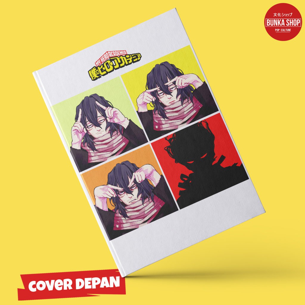 

Note Book Hardcover Anime Boku no Hero Academia Shota Aizawa Ukuran A5 Buku Tulis Catatan Murah Jurnal Agenda Planner Notebook Gift Couple