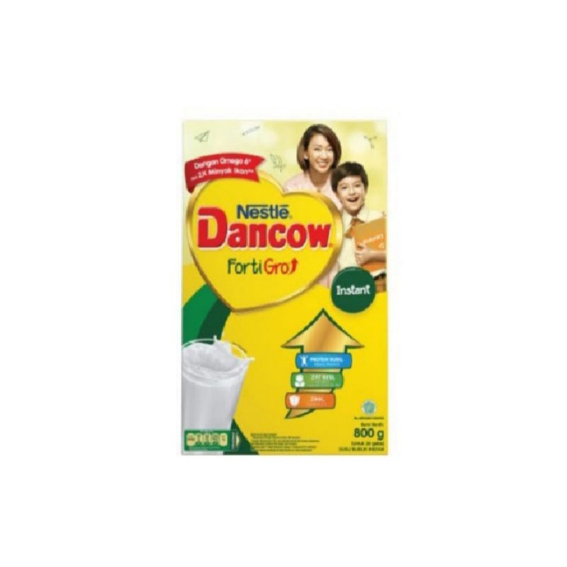 

Nestle DANCOW FortiGro Rasa Instant & Cokelat/800g/Susu Formula Usia 5-12 Tahun