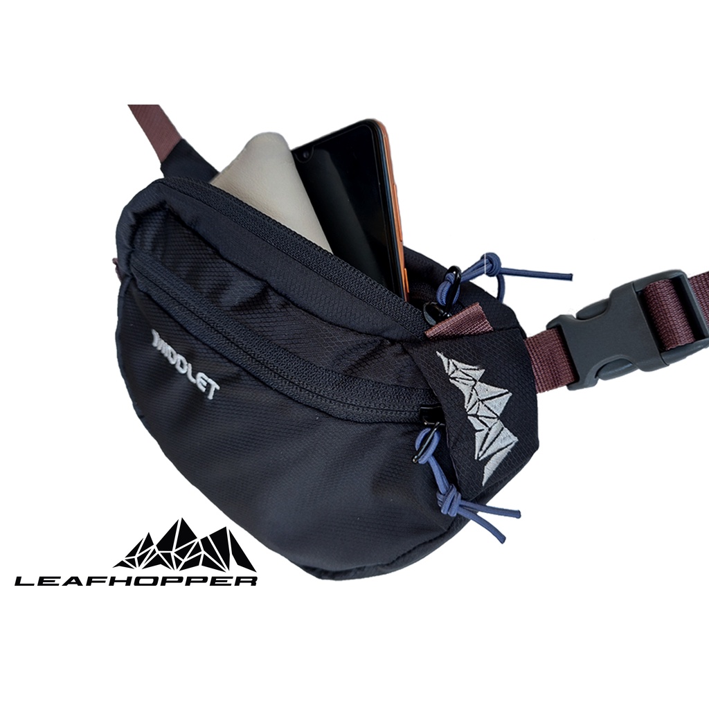 TAS PINGGANG FREE TAS SERUT LEAF HOPPER WAISTBAG BONUS TAS SERUT