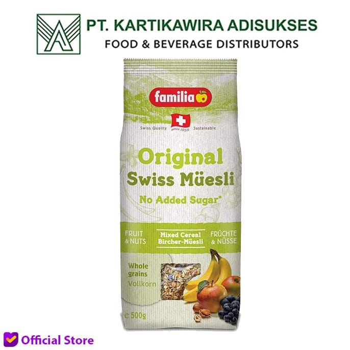 

Diskon Familia Original Swiss Muesli (no added sugar) Diskon