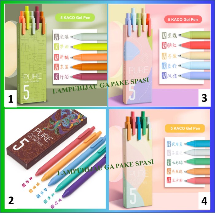 

Hari Ini Pulpen Warna Warni Sekolah Kantor 0 .5Mm Kaco Sign Pen Durable 5 Pcs Diskon