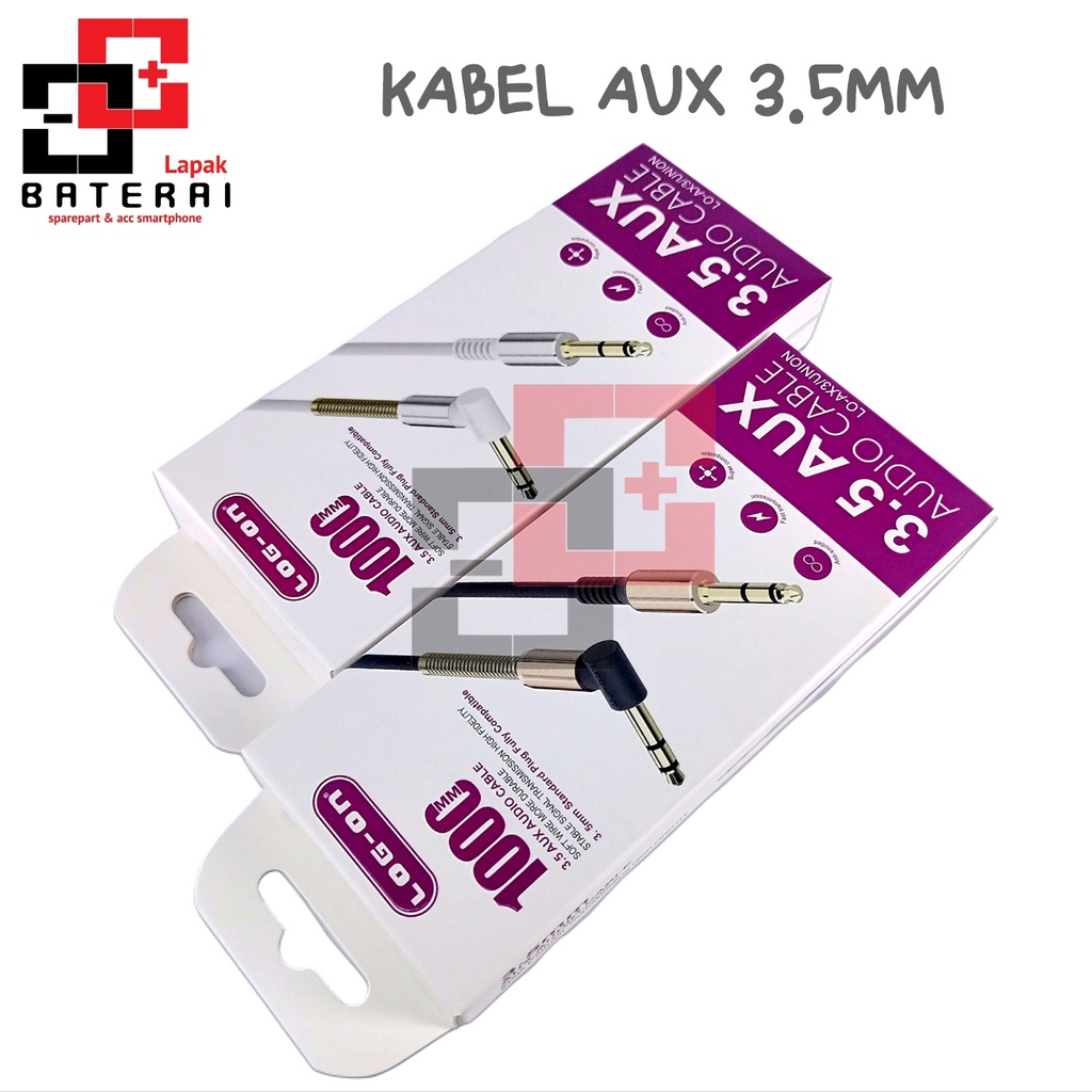 LOG - ON AX3 Kabel Audio 3.5mm | Kabel AUX 100CM