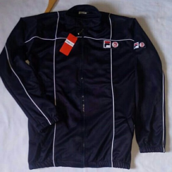 JAKET FILA TERINDA 80s CASUAL FILM THE FIRM - BIRU NAVY