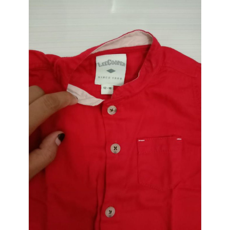 kemeja anak lee cooper like new