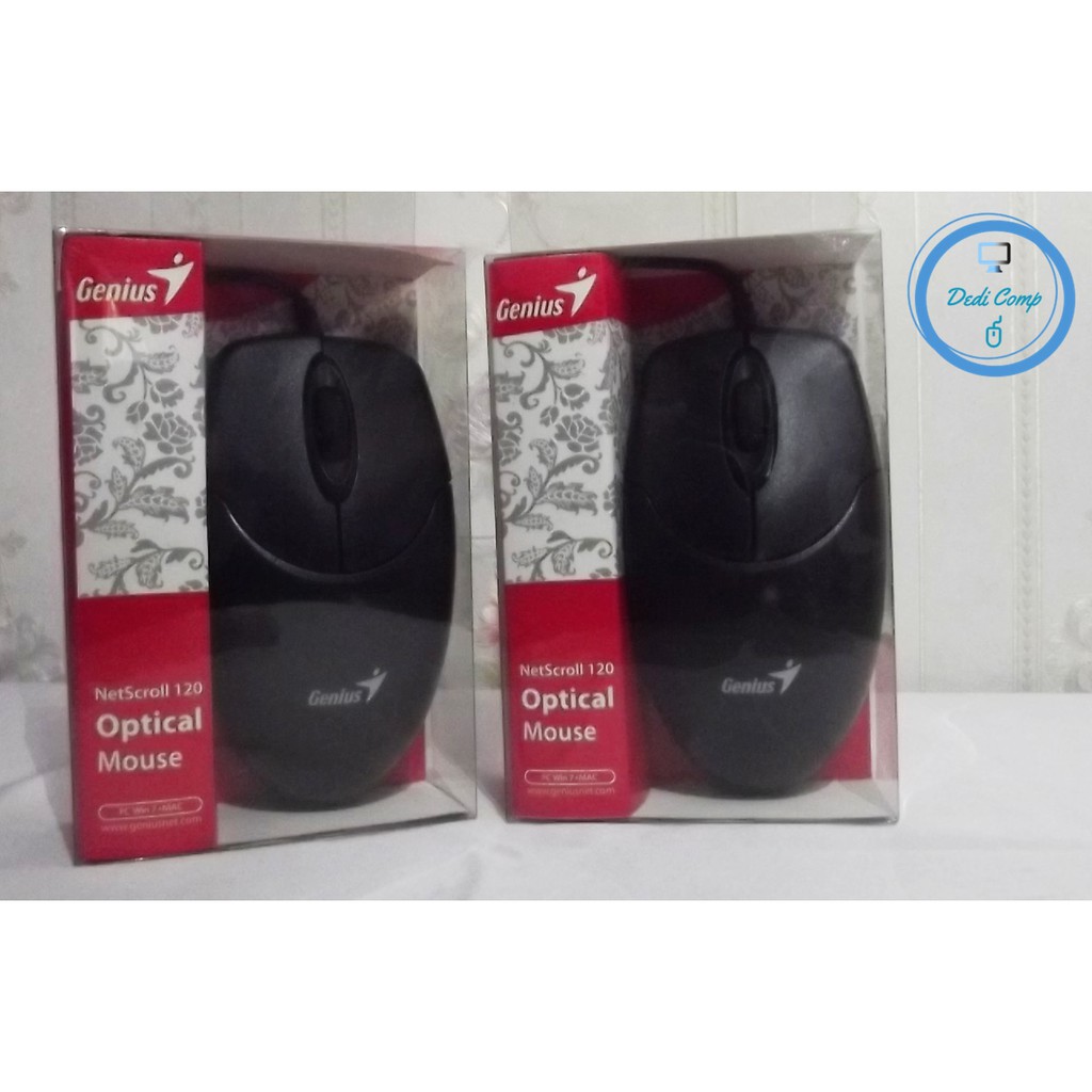 Mouse Optical USB Genius NetScroll 120 (Black)