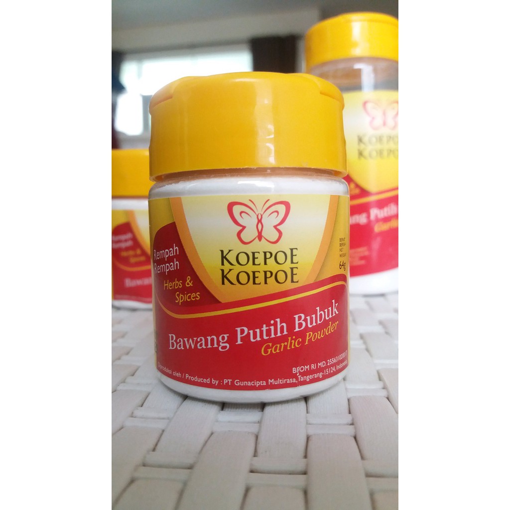 

64 gram koepoe bawang putih bubuk garlic powder