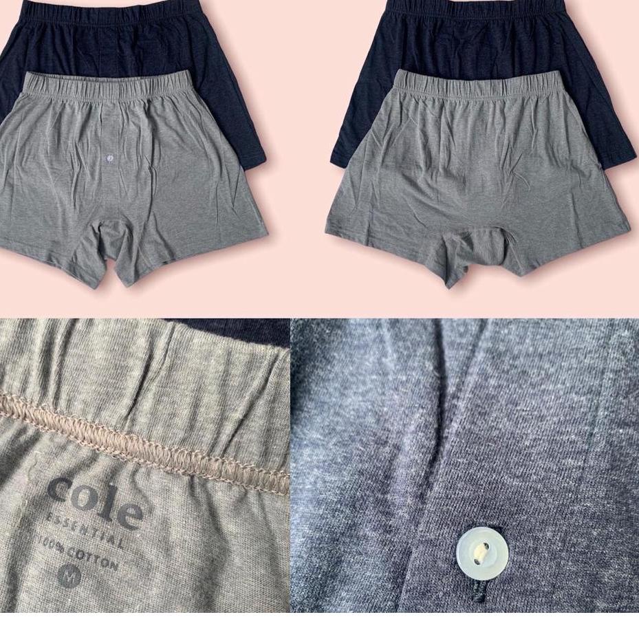 Berkualitas CELANA DALAM BOXER PRIA COLE BAHAN KAOS