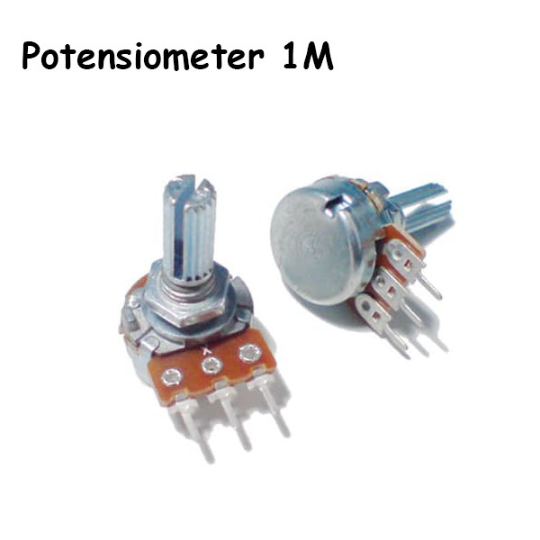 Potensio 1M Ohm Potensiometer B1M Variable Resistor 1MOhm