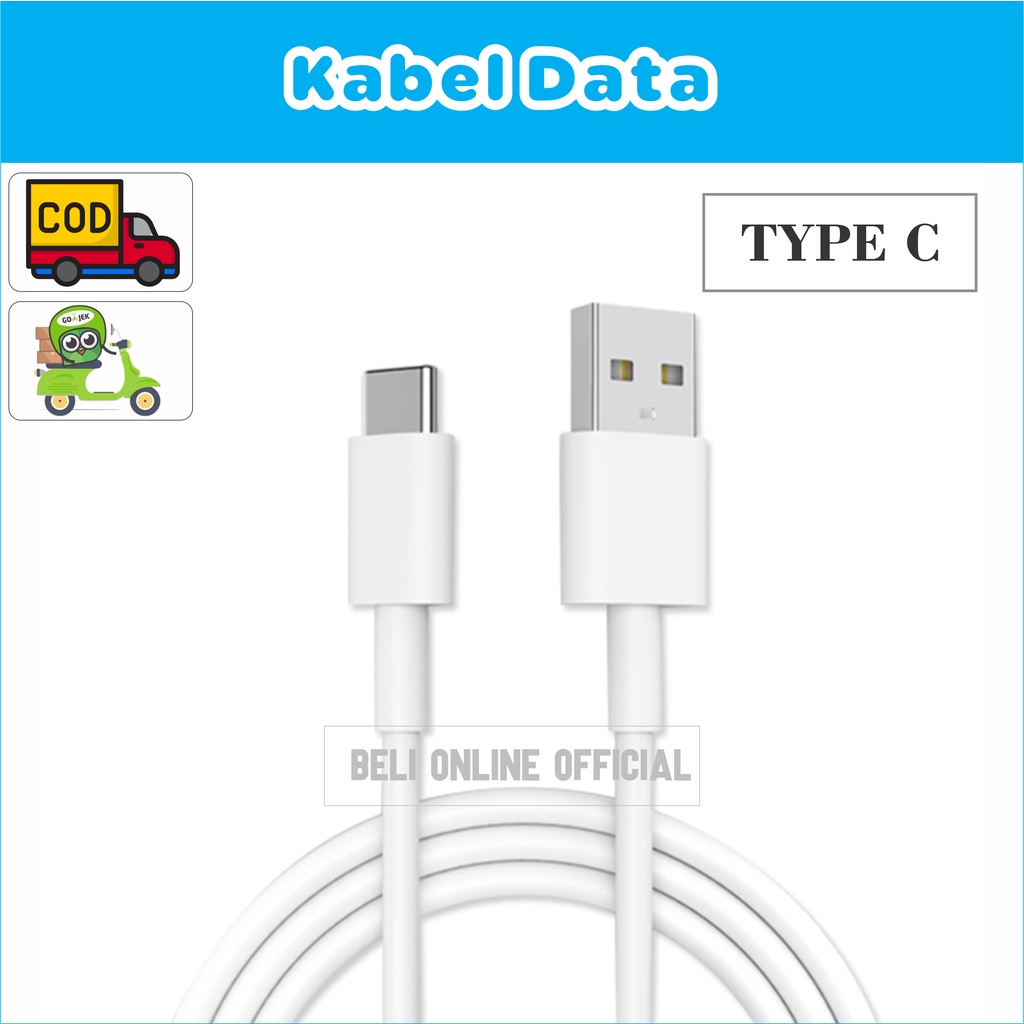 Kabel Data Type C Fastcharging Cable Charger / Cas Type C Android Termurah Kualitas Premium