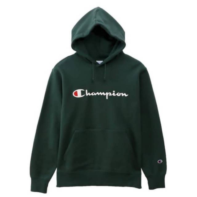 hoodie champion green