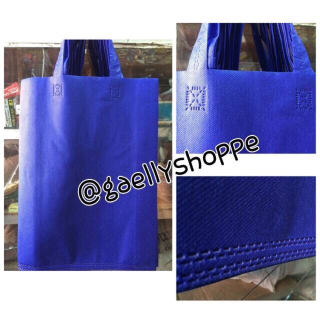 

GOODIE BAG / TAS PROMOSI SEMINAR TALI SPUNBOND UKURAN 25x35 + SABLON 1 sisi 1 warna (1 LUSIN)
