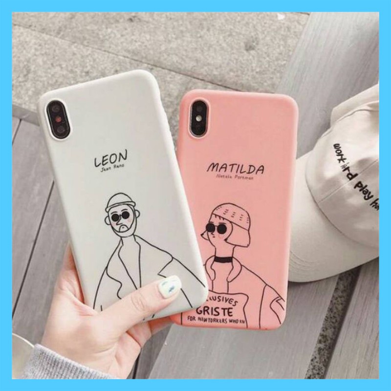 Custom Case Leon matilda for A5s a3s a1k realme c2 realme 5 realme 5 pro realme 3 4a 5a note3 6a 4x