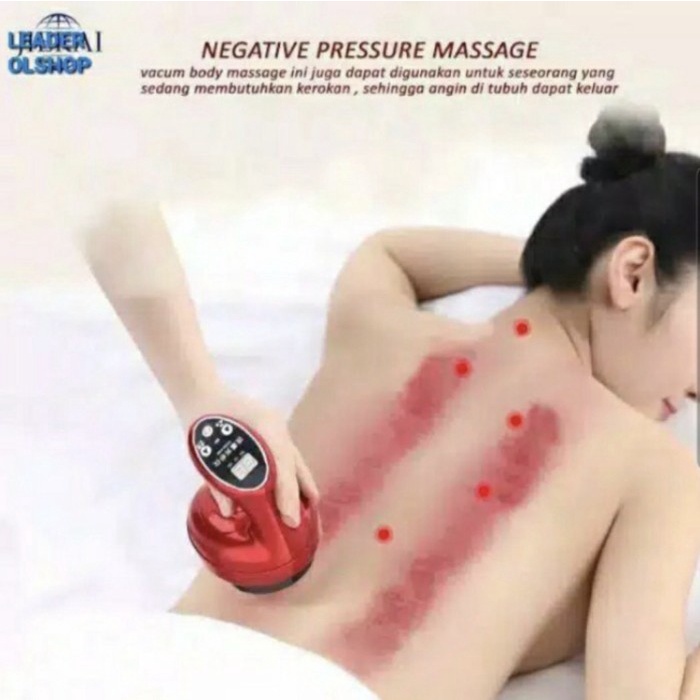 Alat Terapi ALAT KERIK BADAN ELEKTRIK MASSAAGE / KEROKAN TERAPI BEKAM(C0G8) Alat Terapi Punggung Ala