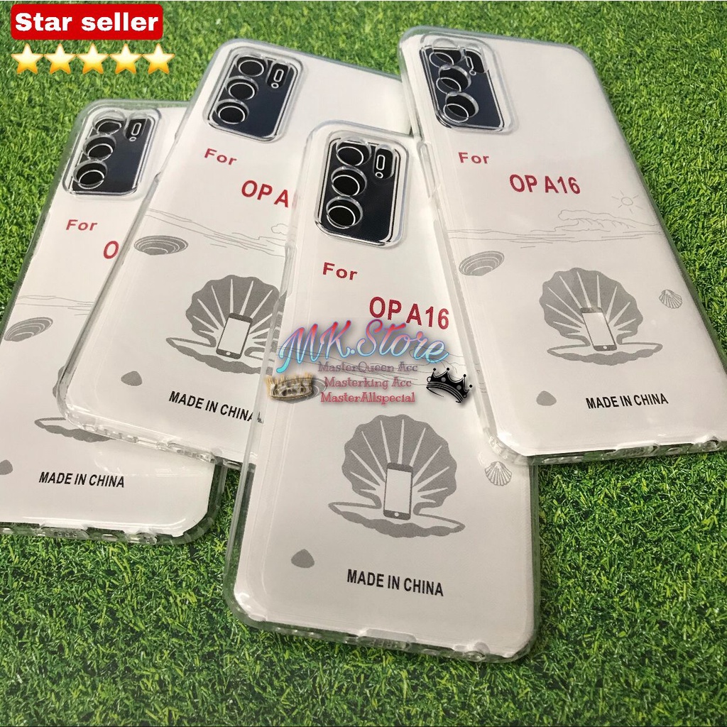 OPPO A16 NEW SOFTCASE TRANSPARANT PREMIUM CLEAR CASE BENING ORIGINAL JELLY CASING SILICON CASING HP