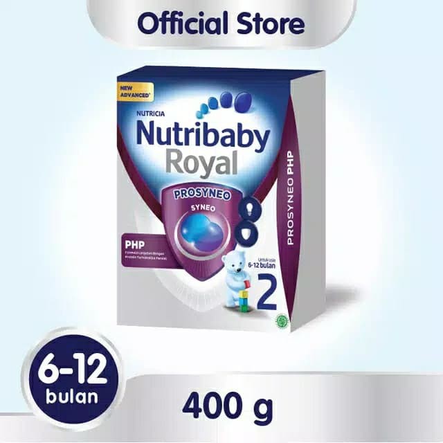 

Susu Formula Nutribaby Royal 6-12 bln 400gr