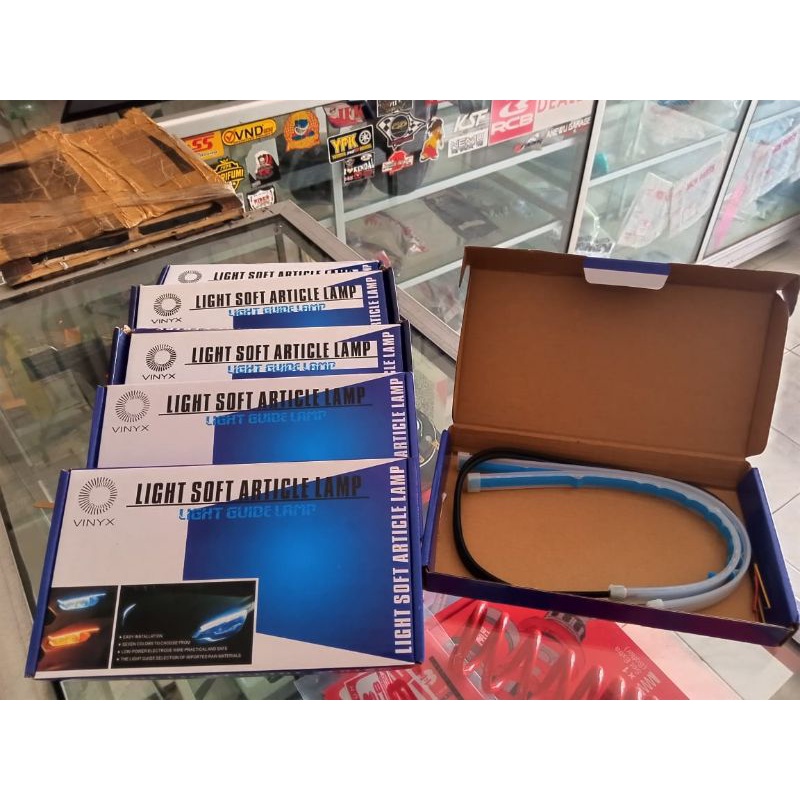 Lampu alis running 2 mode 30cm