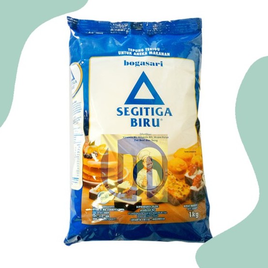 

[KEMASAN 1 KG] TEPUNG TERIGU SEGITIGA BIRU 1000 GRAM MURAH PROMO