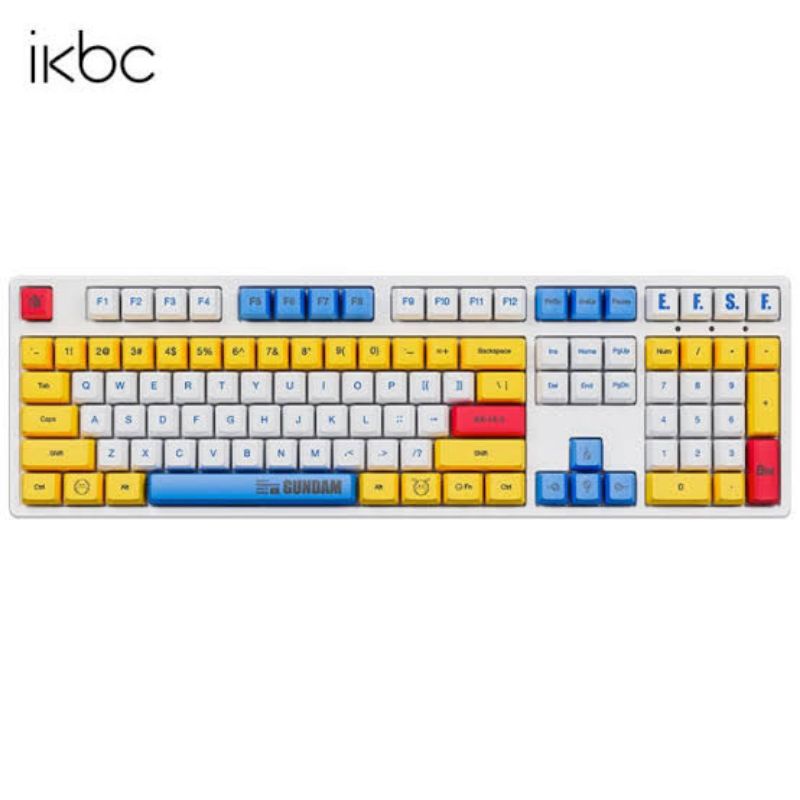iKBC Gundam Edition C210 Full Size Mechanical gaming keyboard