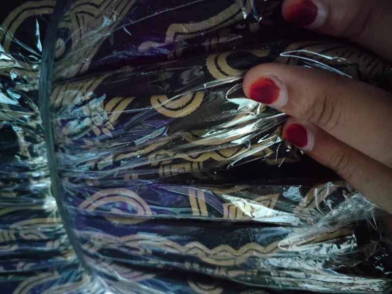 Batik Gamis Cardy Termurah Pekalongan Lengan Balon