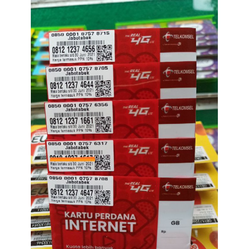 no cantik rapih telkomsel