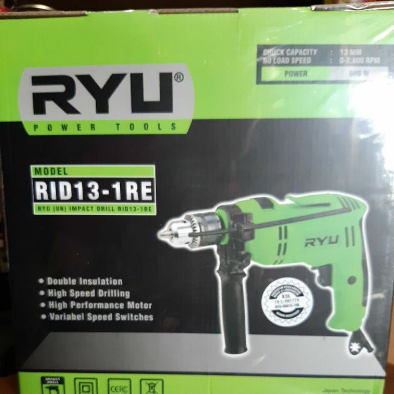 mesin bor ryu rid 13 re