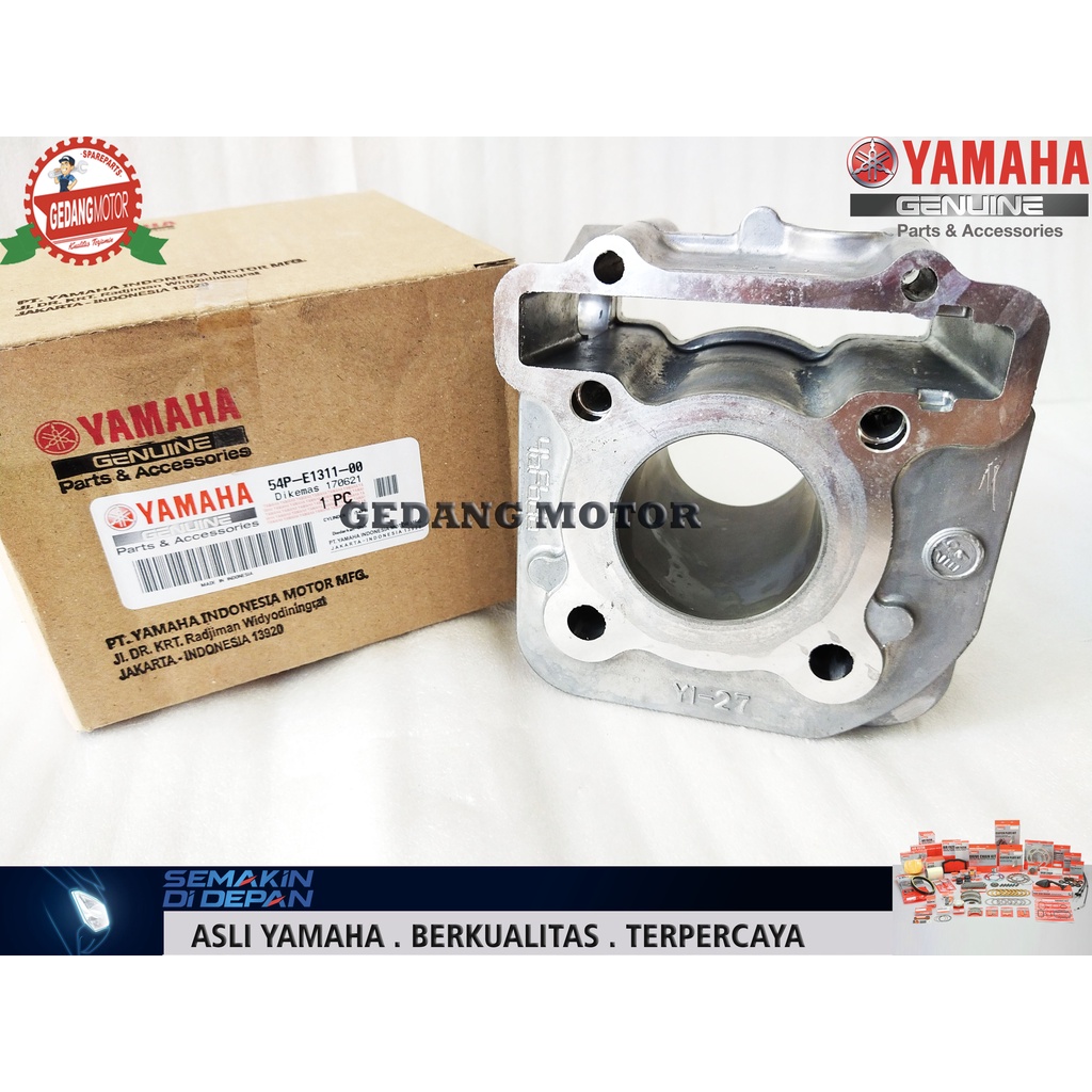 CYLINDER BLOK SEHER MIO J MIO GT SOUL GT FINO FI ASLI YAMAHA
