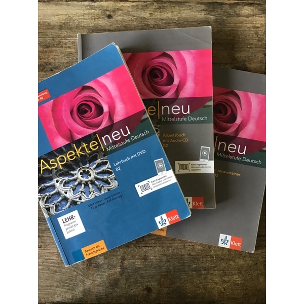 Buku Jerman Aspekte neu-B2(Preloved). Klett- Sprachen. Deutsch als Fremdsprache. Buku Jerman B2. Goe