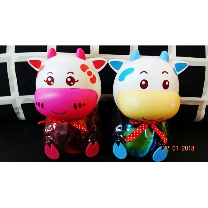 

Hot Sale! Celengan Sapi isi jelly rasa buah Murah!
