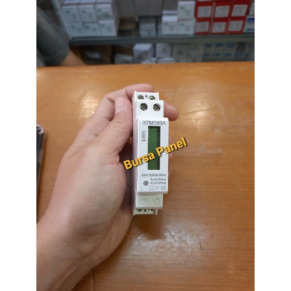 Kwh Meter 1 Phase Merk FORT XTM18SA Digital LCD 5(30)A