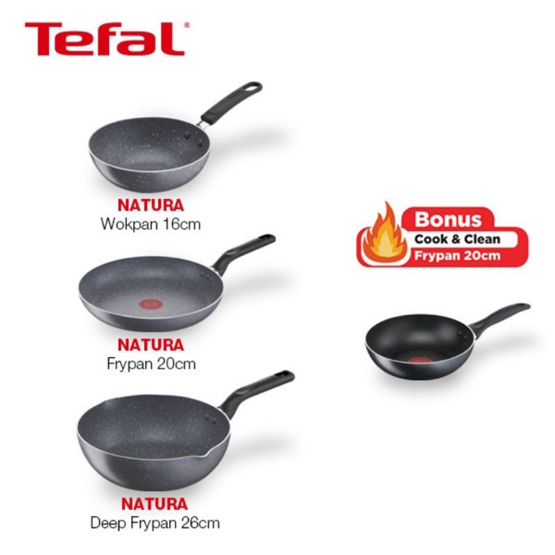 TEFAL NATURA COOKWARE SET