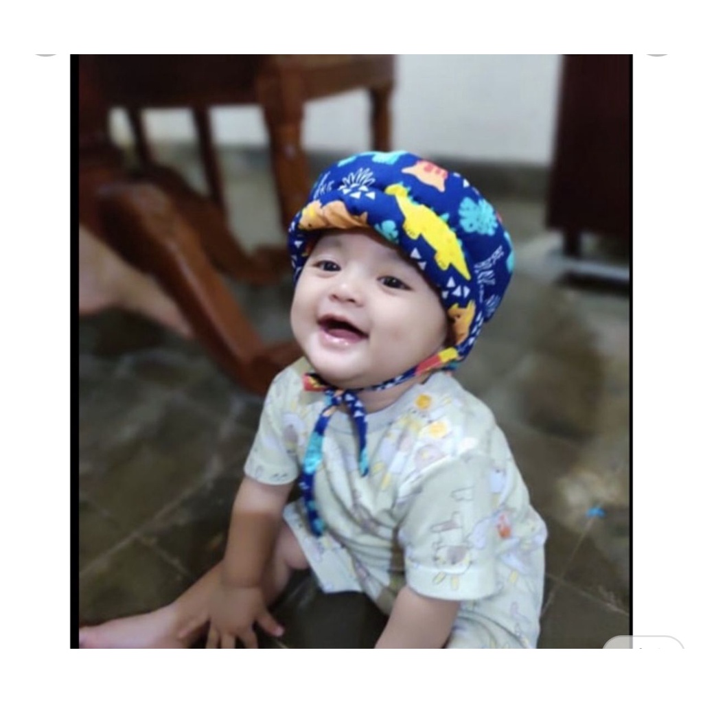 Helm Bayi Anti Bentur| Topi pelindung kepala| Baby Head Protector