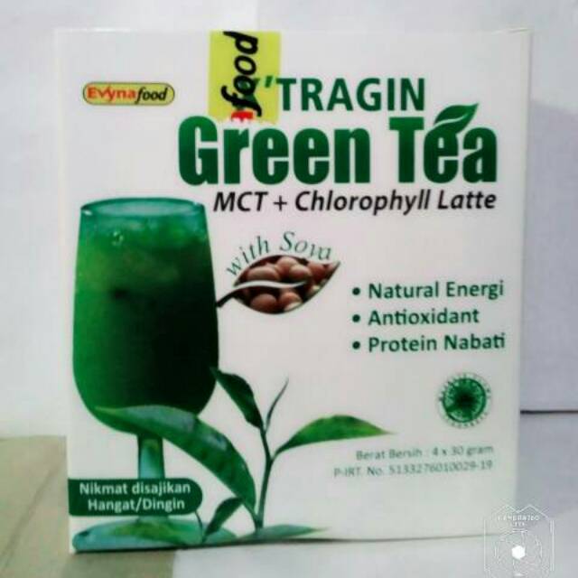 

X'tragin Green Tea isi 4s