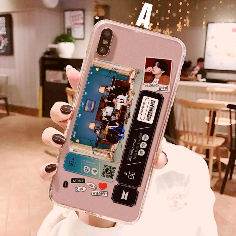 Case custom BTS Ticket