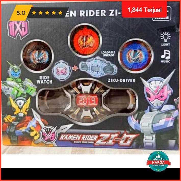 Action Figure Mainan Sabuk Kamen Rider Zi O /Mainan Kamen Rider - Dengan Baterai Exclusive