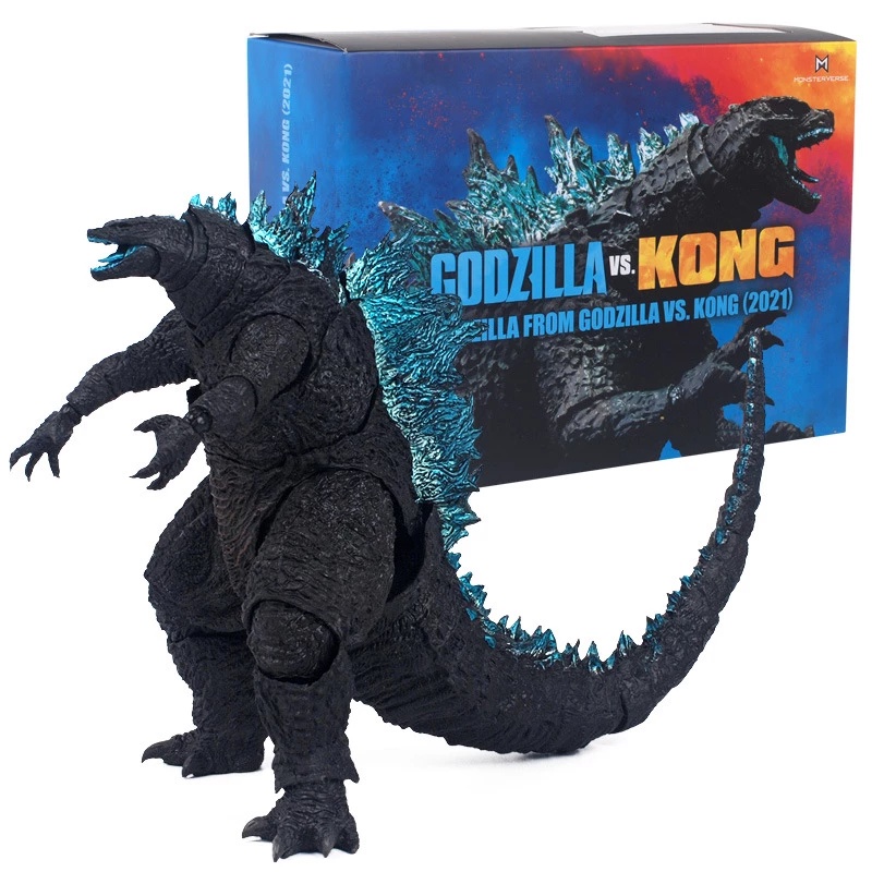 S.h. Vs MonsterArts Kong Godzilla Action Figure Dekorasi Model Koleksi Mainan