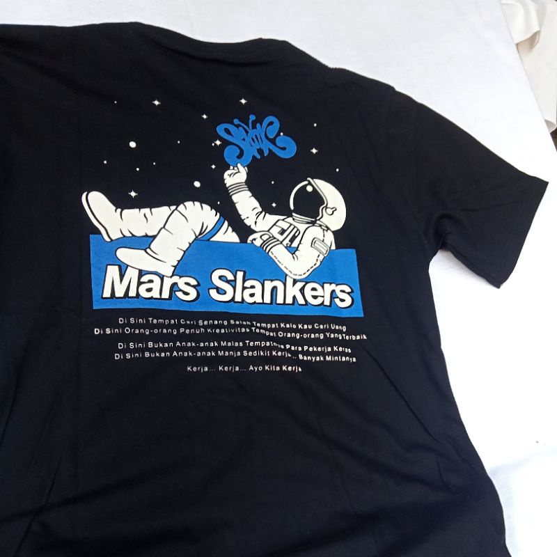 KAOS SLANK MARS SLANKERS | Slankers Indonesia
