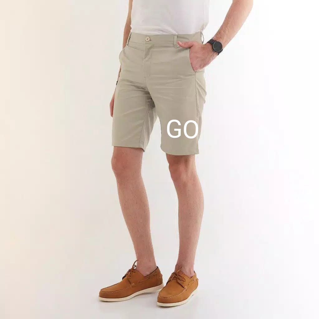 gof 35C CELANA POCKETS PENDEK Celana Chino Pria Celana Santai Fashion Laki Masa Kini