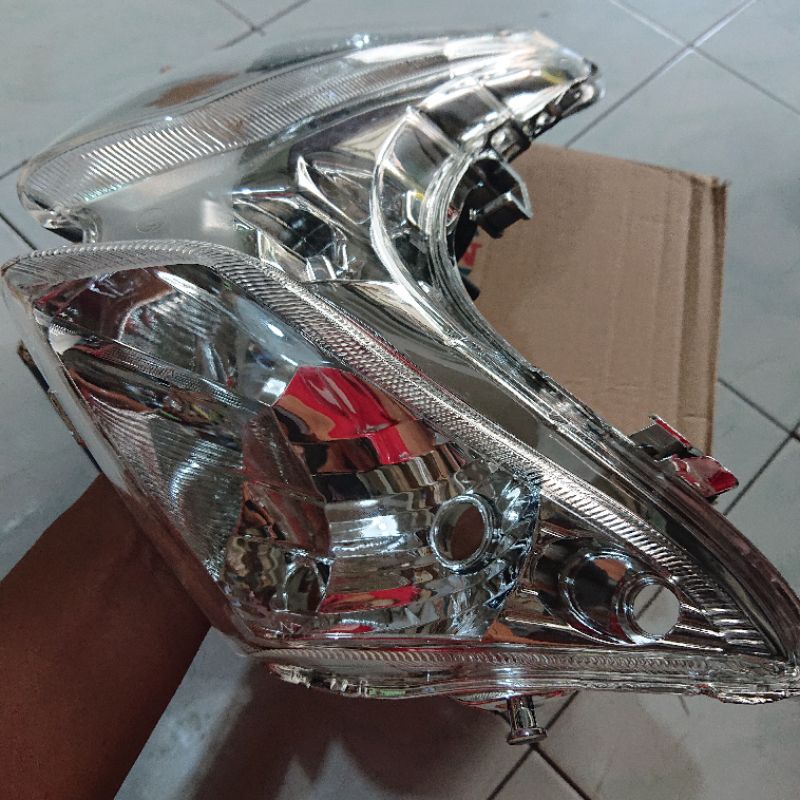 lampu depan 1 Set reflektor honda vario karbu old merk win