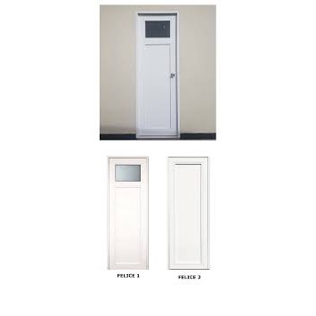Pintu Kamar Mandi UPVC Felice F2 Free Engsel Uk. 70x195Cm
