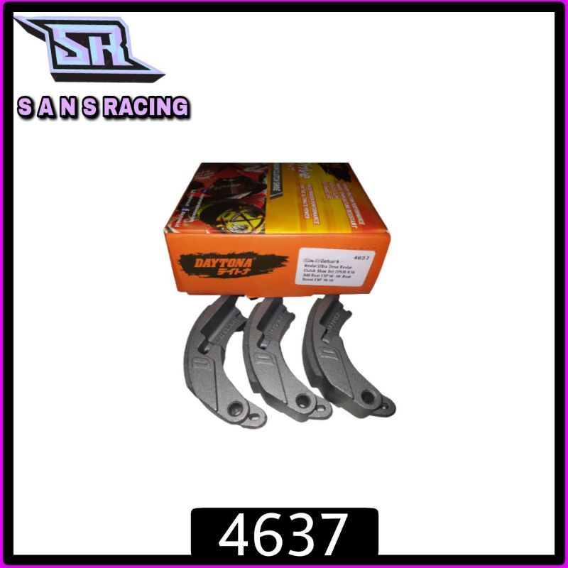 Kampas Ganda Hi-Carbon Kevlar Daytona Beat K16, Beat Street, Beat Deluxe, Scoopy 2018-2021