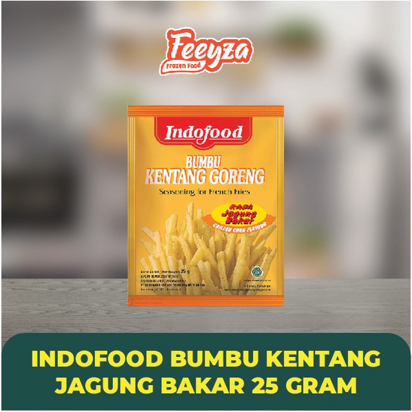 

Indofood Bumbu Kentang Jagung Bakar 25 gram