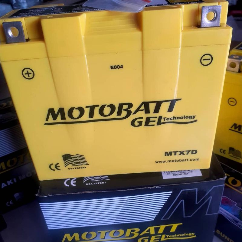 Jual (GRATIS ONGKIR + BONUS MASKER) AKI KERING MOTOBATT MTX7D UNTUK