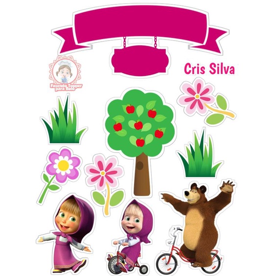 

Topper Cake Murah / Hiasan Kue Murah / Karakter kartun TV