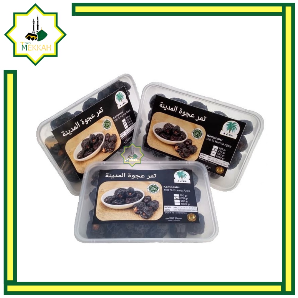 

KURMA AJWA MADINAH / NABI 500gr PREMIUM QUALITY