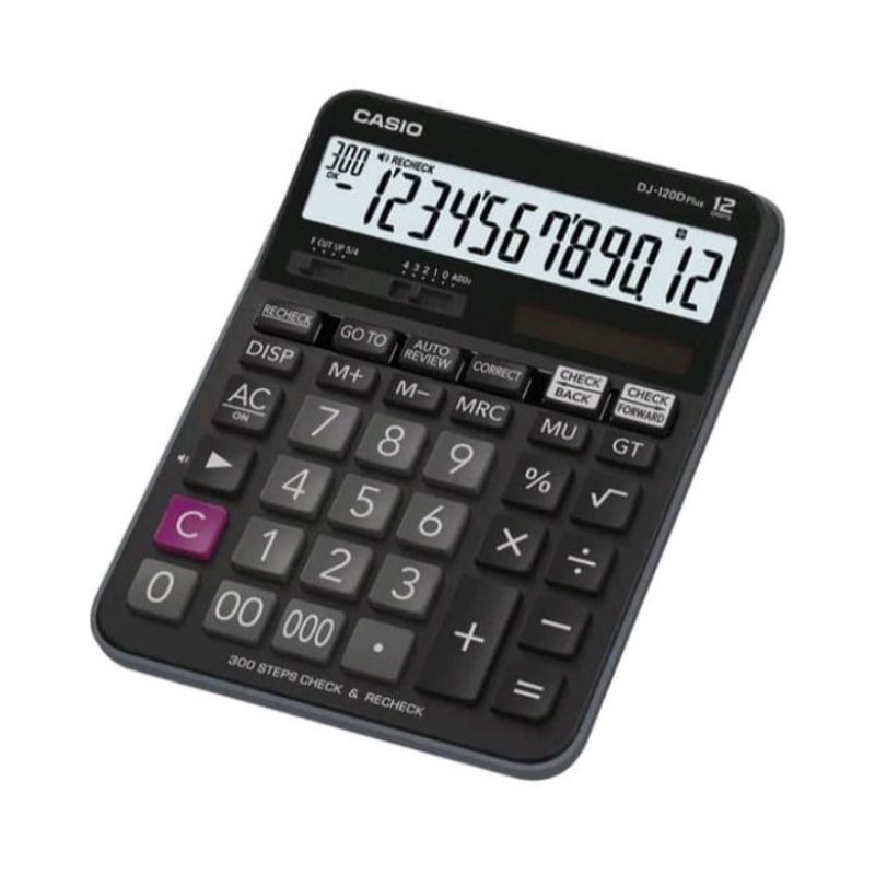 

Kalkulator Casio DJ 120D Plus CHECK CORRECT