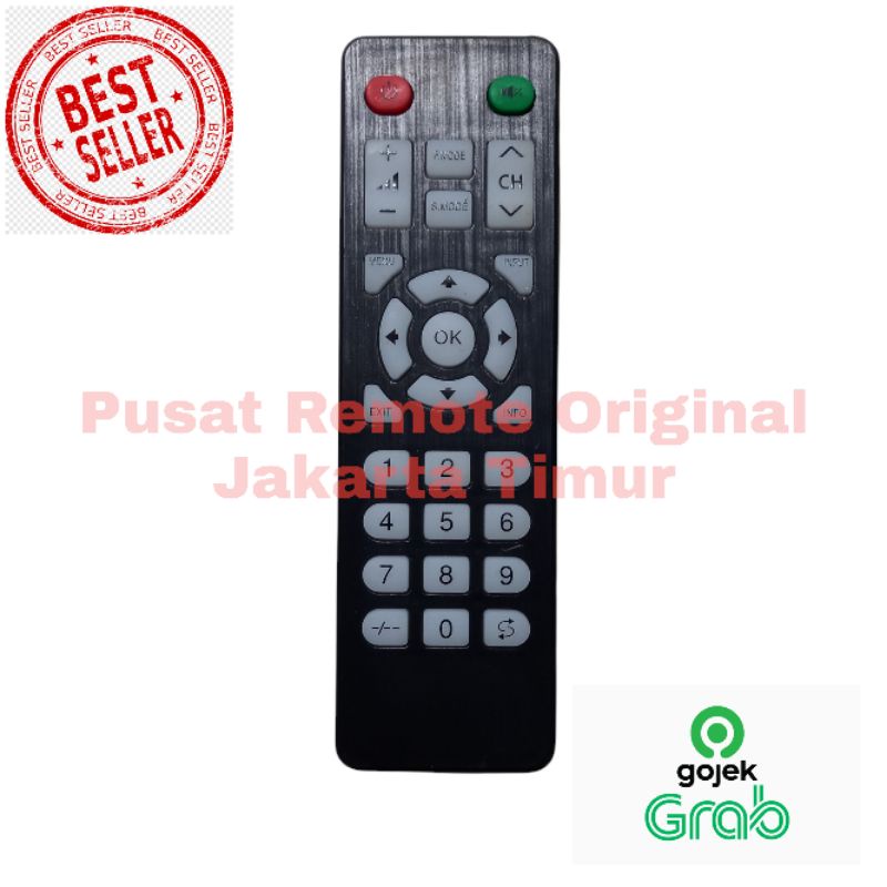 REMOTE REMOT TV LED MITO 22in ORIGINAL ASLI