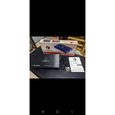 Power ampli intersys isp-2000 d audio mobil 4channel amplifier speaker