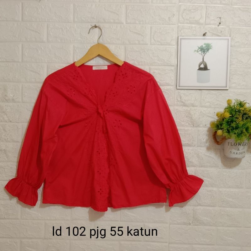 thrift atasan blouse wanita 03-B3.14