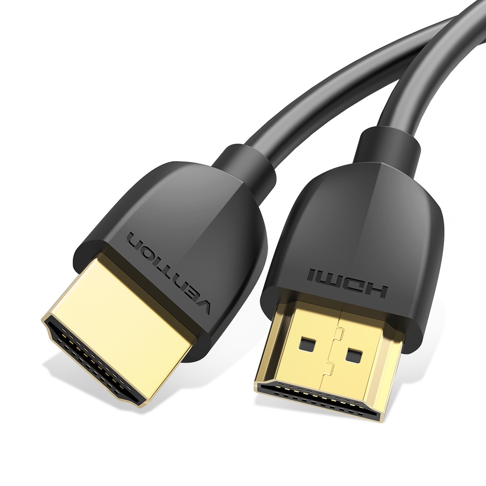 Vention Kabel Hdmi 2.0 4k 60hz Slim Hdmi Cable Untuk Pc Xbox Gaming Monitor TV LCD