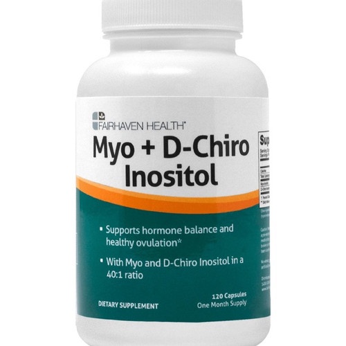 p474 FAIRHAVEN HEALTH MYO + D-CHIRO INOSITOL 120 Capsules